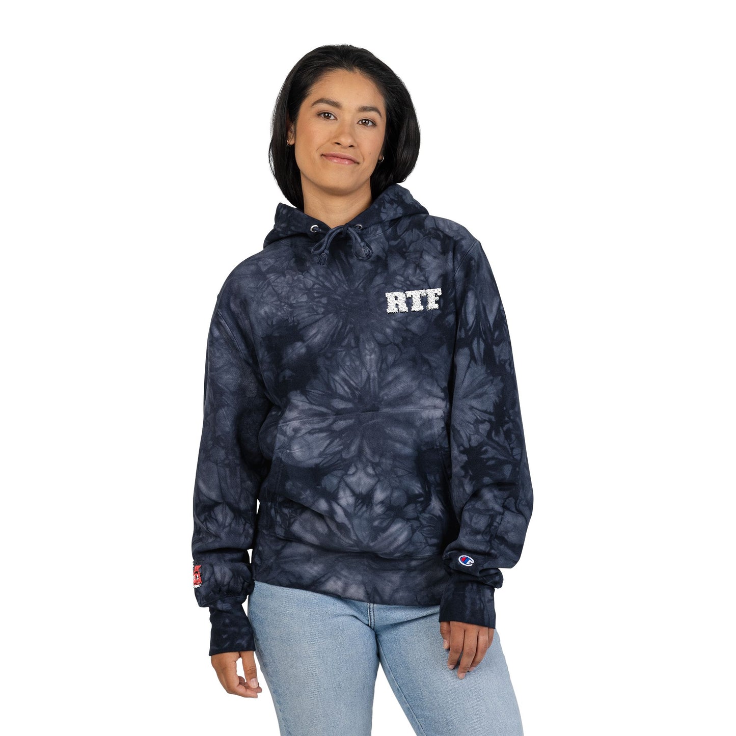 RTF Tie-Dye Hoodie