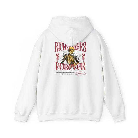 RTF SKELETON BURNIG HOODIE