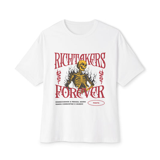 RTF BURNING SKELETON T-SHIRT